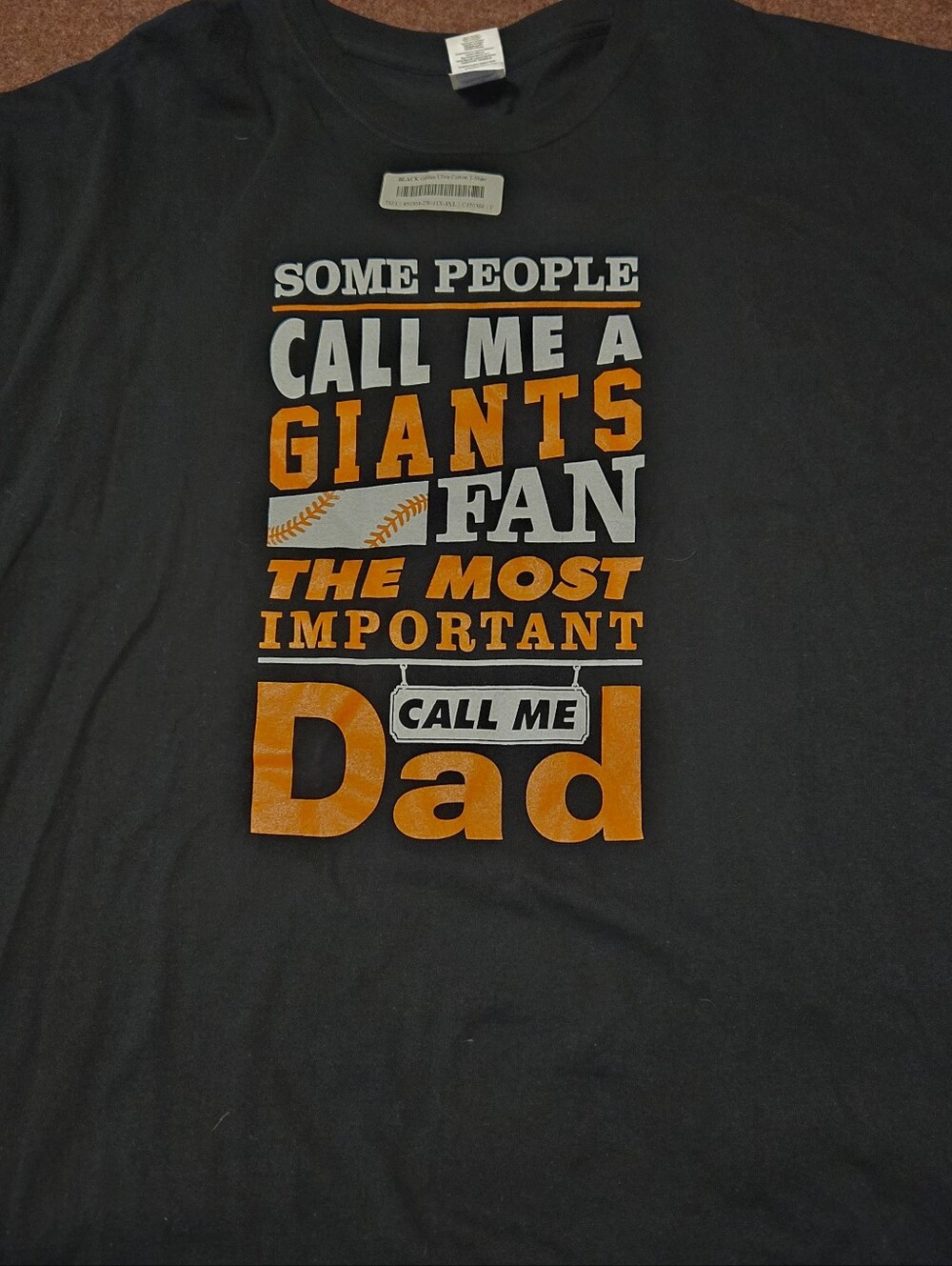 New! Gildan Giant's Dad Fan Shirt Size 3XL